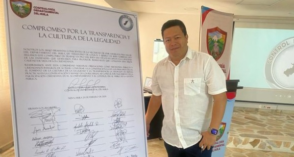 Un compromiso por la transparencia por parte del Alcalde de Pitalito